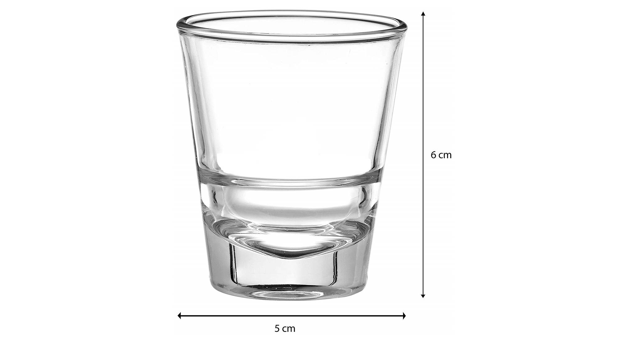 Oxford shot glass set of 6 transparent 5