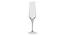 Rebecca Champagne Glass Set of 6 (transparent) by Urban Ladder - Front View Design 1 - 377856