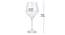 Rebecca Wine Glass Set of 6 (transparent) by Urban Ladder - Design 1 Dimension - 377865