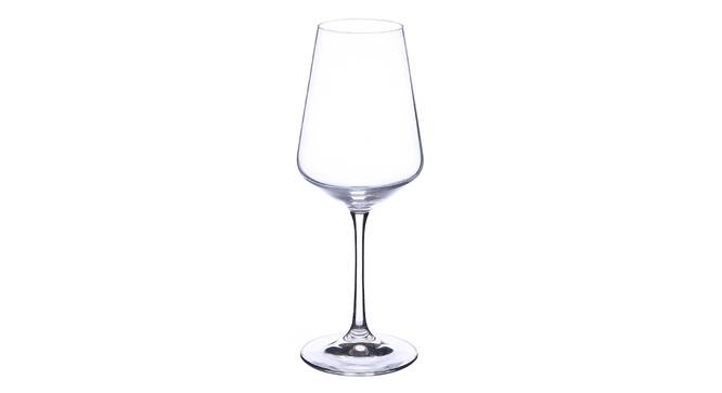 Sandra Wine Glass Set of 6 (transparent) by Urban Ladder - Cross View Design 1 - 377895