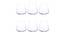 Sandra Whiskey Glass Set of 6 (transparent) by Urban Ladder - Design 1 Side View - 377906