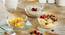Shelly Dessert Bowl Set (transparent) by Urban Ladder - Front View Design 1 - 377940
