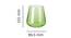 Siesta Whiskey Glass Set of 6 (Green) by Urban Ladder - Design 1 Dimension - 377963