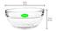 Shelly Dessert Bowl Set (transparent) by Urban Ladder - Design 1 Dimension - 377967