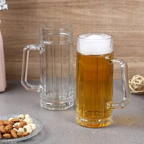 Torin beer glass set of 2 transparent lp