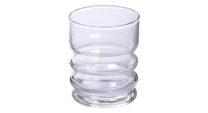 Twist Whiskey Glass Set of 6 (transparent) by Urban Ladder - Cross View Design 1 - 377992