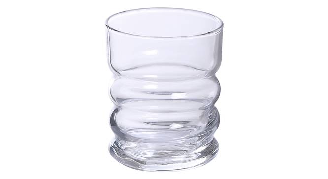 Twist Whiskey Glass Set of 6 (transparent) by Urban Ladder - Cross View Design 1 - 377993