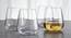 Yaros Whiskey Glass Set of 6 (transparent) by Urban Ladder - Front View Design 1 - 378026