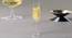 Viola Champagne Glass Set (transparent) by Urban Ladder - Front View Design 1 - 378028