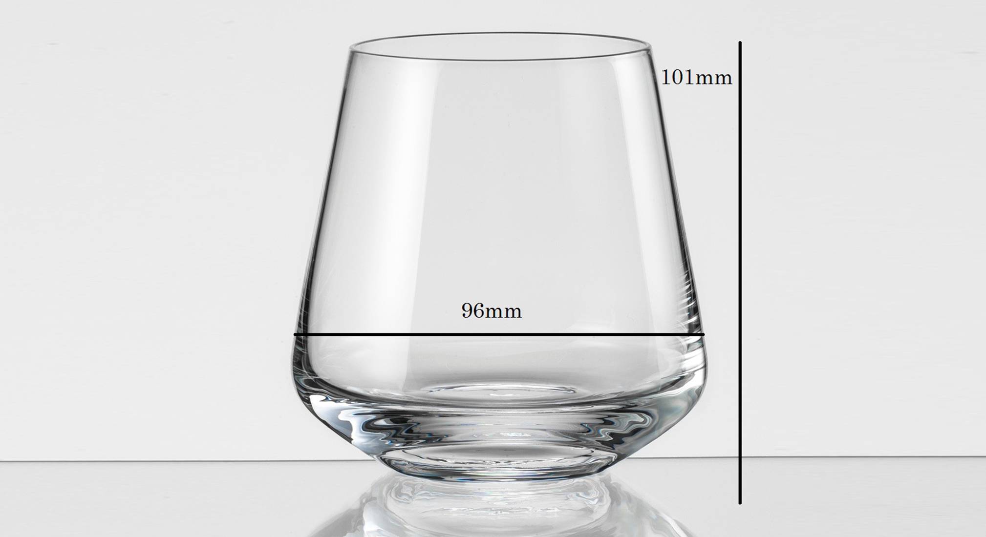 Yaros whiskey glass set of 6 transparent 5