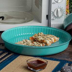 Baking Tray Design Daisy Baking Tray (Green, 3 L Capacity)