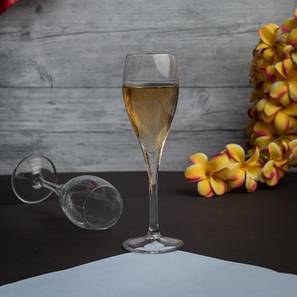 Easton champagne glasses set of 6 transparent lp