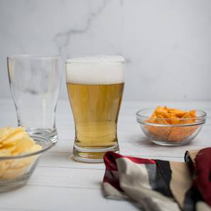 Beer Glass Design Echo Beer Glass Set of 6 (transparent)