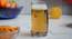 Enzo Beer Glasses Set of 6 (Transperant) by Urban Ladder - Design 1 Half View - 378175