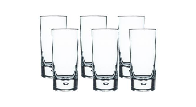 Ida Beer Glasses Set of 6 (Transperant) by Urban Ladder - Design 1 Half View - 378242
