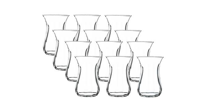 Gus Tea Glasses Set of 6 (Transperant) by Urban Ladder - Design 1 Half View - 378250