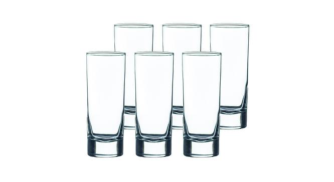 Griffin Drinking Glasses Set of 6 (Transperant) by Urban Ladder - Front View Design 1 - 378269