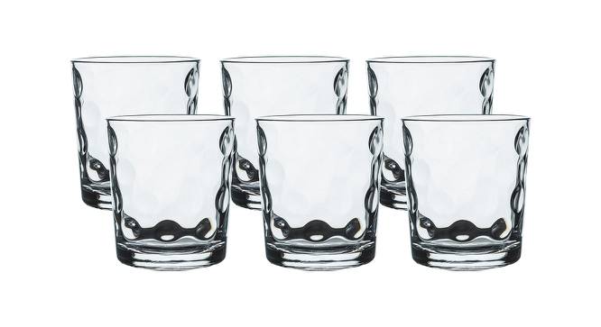 Jamison Whiskey Glasses Set of 6 (Transperant) by Urban Ladder - Front View Design 1 - 378270