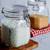 Lily jars with clear glass lid and rubber gasket set of 2 transparent 1 ltr lp