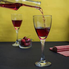 Wine Glasses Design Maddox Wine Glass Set of 6 (transparent)