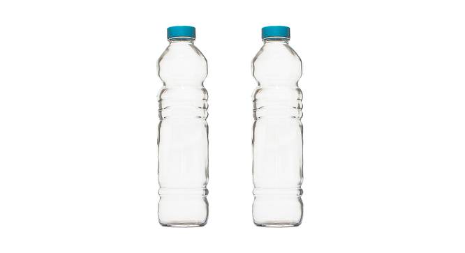 Max Bottles Set of 2 (Transperant) by Urban Ladder - Design 1 Half View - 378386