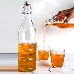 Glass Bottles Design Serenity Bottle Set of 2 (transparent)