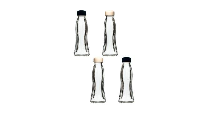 Cleo Salt and Pepper Shakers Set of 4 (Transperant) by Urban Ladder - Design 1 Half View - 378557