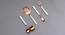 Bowie Bar Tools - Set of 4 (Copper) by Urban Ladder - Front View Design 1 - 378792