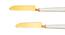 Fitz Knives - Set of 4 (Gold & White) by Urban Ladder - Design 1 Side View - 379110