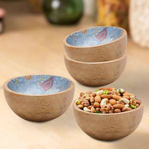 Bowls Design Ione Serving Bowls (Blue, Set Of 4 Set)