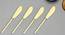 Ike Knives - Set of 4 (Gold) by Urban Ladder - Front View Design 1 - 379266
