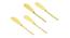 Ike Knives - Set of 4 (Gold) by Urban Ladder - Cross View Design 1 - 379276
