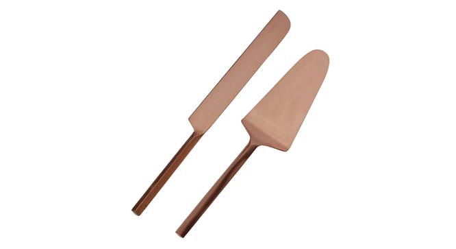 Levi Cutlery Set (Copper) by Urban Ladder - Cross View Design 1 - 379400