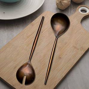 Serveware Design Oscar Serving Spoon & Fork - Set of 2 (Copper)
