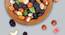 Pike Dessert Plates (Orange, Set Of 4 Set) by Urban Ladder - Front View Design 1 - 379820