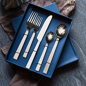 All New Arrivals Design Roman Cutlery Set (Silver)