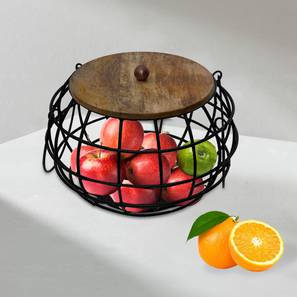 Fruit Basket Design Tallulah Fruit Basket (Black)