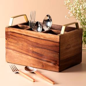 Cutlery Holder Design Sullivan Cutlery Holder (Brown & Gold)