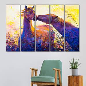 Wall Art Design Yellow Canvas Wall Art