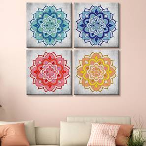 Home Furnishing In Greater Noida Design Multi Coloured Canvas Wall Art