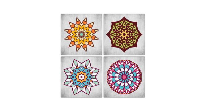 Dinah Wall Art (Sky Blue) by Urban Ladder - Front View Design 1 - 380401