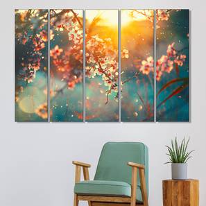 Wall Art Design Navy Blue Canvas Wall Art