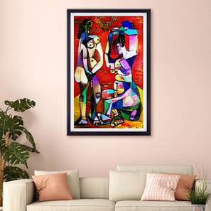 Home Decor In Hoskote Design Multi Coloured Synthetic Fiber Wall Art