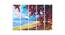 Ileena Wall Art (Pink) by Urban Ladder - Front View Design 1 - 380484