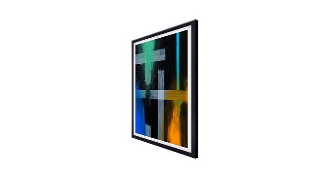 Glen Wall Art (Black) by Urban Ladder - Cross View Design 1 - 380510