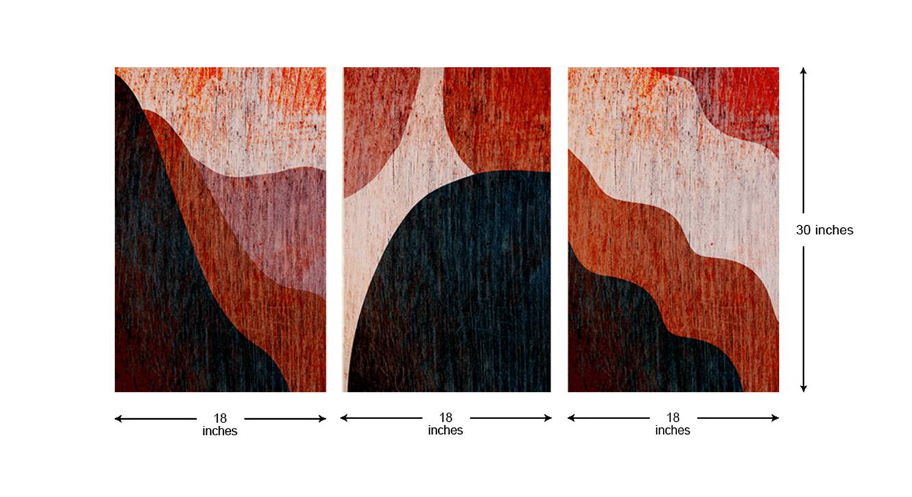 Fiona wall art set of 3 6