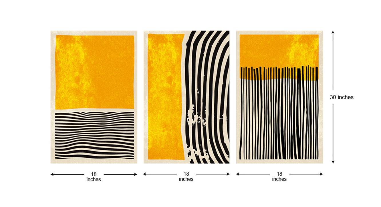Gertal wall art set of 3 6