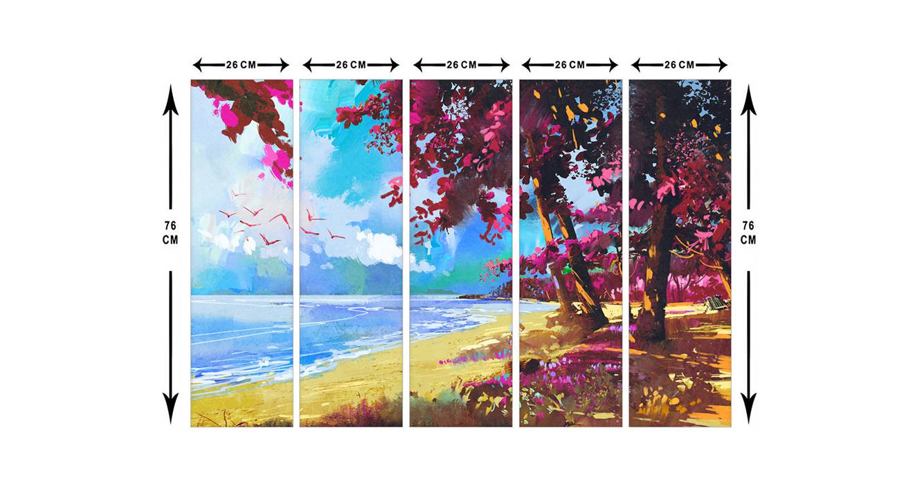 Ileena wall art set of 5 6
