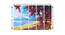 Ileena Wall Art (Pink) by Urban Ladder - Design 1 Dimension - 380540