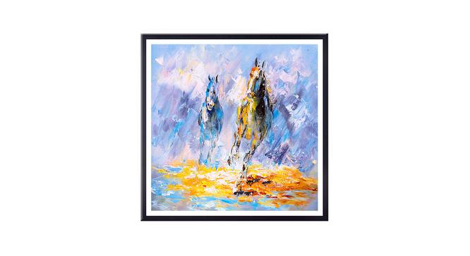 Nime Wall Art (Sky Blue) by Urban Ladder - Front View Design 1 - 380583